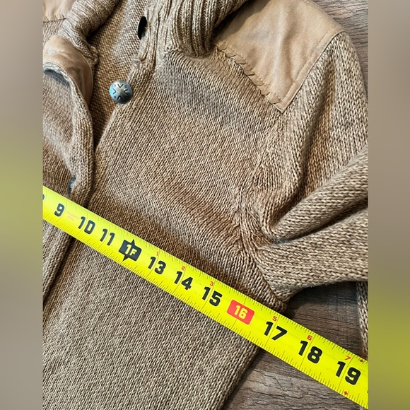 Lauren Jeans Co Cardigan Sweater Women’s Large Beige - Picture 4 of 6